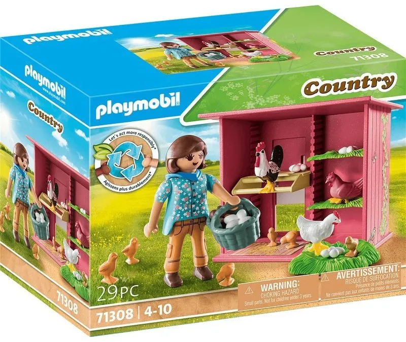 לול תרנגולות Playmobil 71308