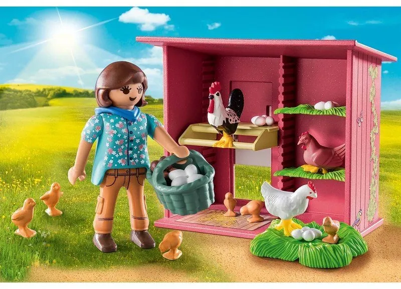 לול תרנגולות Playmobil 71308