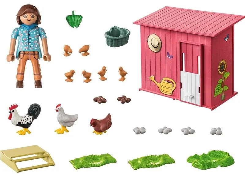 לול תרנגולות Playmobil 71308