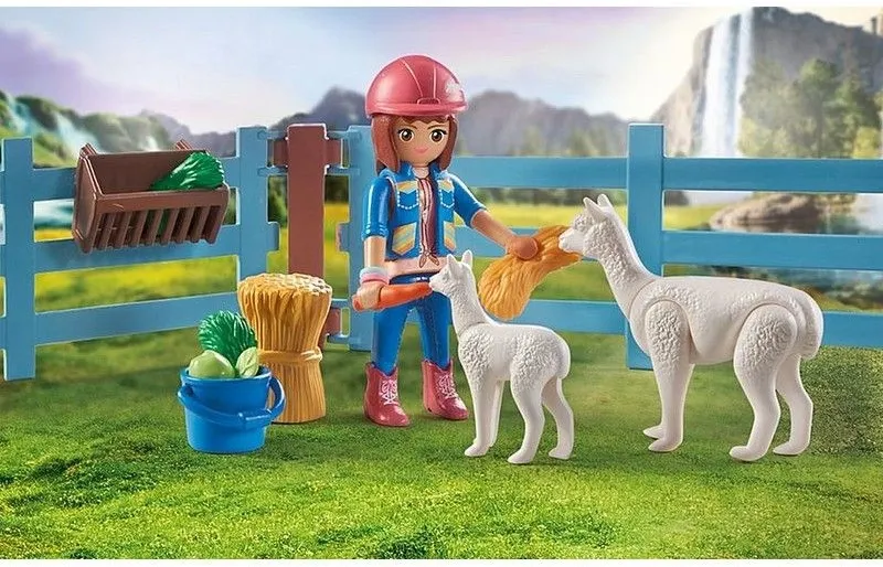 דוכן סוסים עם אמיליה וויספר Playmobil 71353