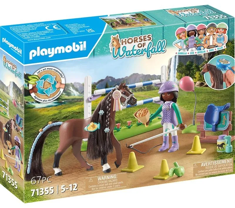 זירת קפיצות עם זואי ובלייז Playmobil 71355