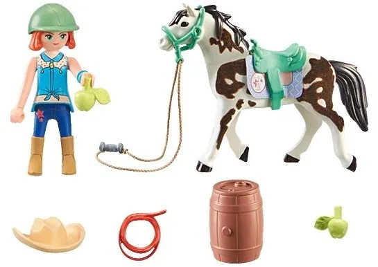 זמן האכלה עם אלי ונסורת Playmobil 71358
