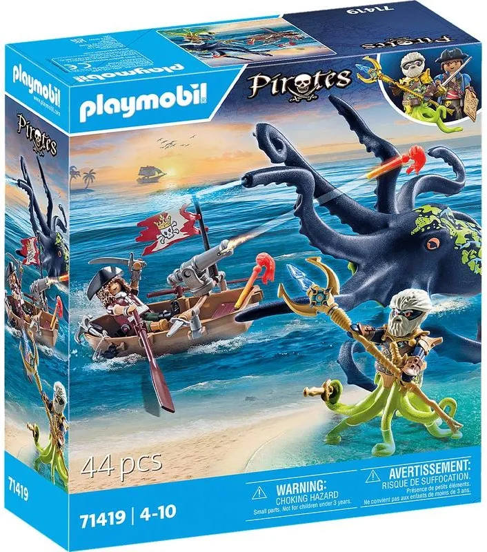 קרב עם תמנון ענק Playmobil 71419