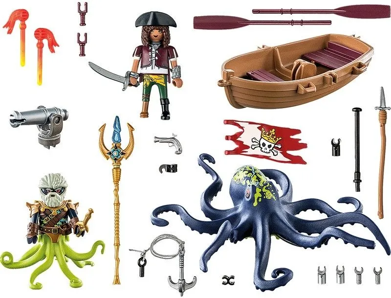 קרב עם תמנון ענק Playmobil 71419