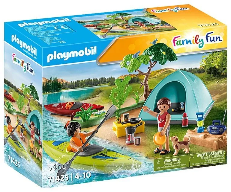 קמפינג עם מדורה Playmobil 71425