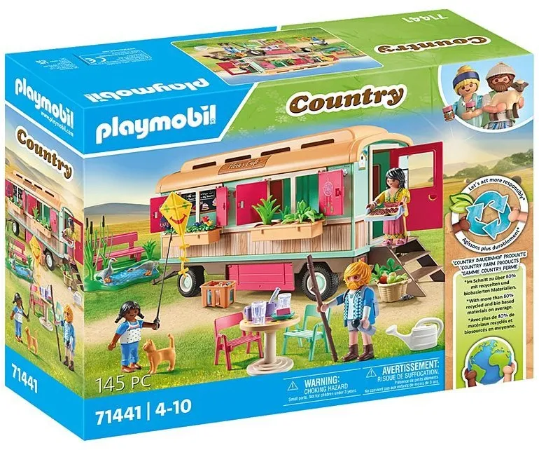 בית קפה נעים עם גינת ירק Playmobil 71441