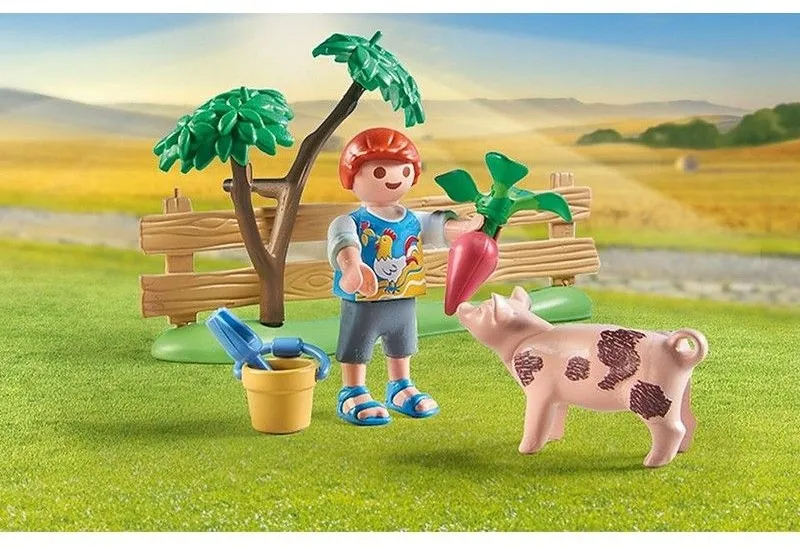 גינת ירק עם סבים וסבתות Playmobil 71443