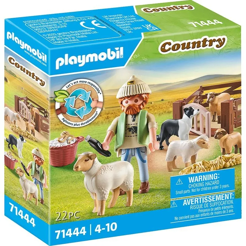 רועה צעיר עם עדר כבשים Playmobil 71444
