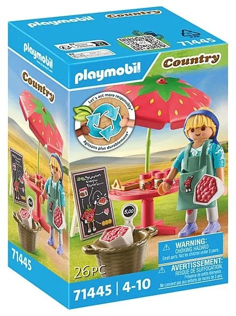 דוכן ריבת תותים ביתי Playmobil 71445