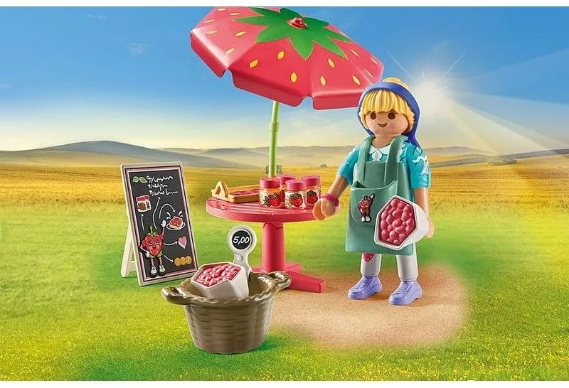 דוכן ריבת תותים ביתי Playmobil 71445