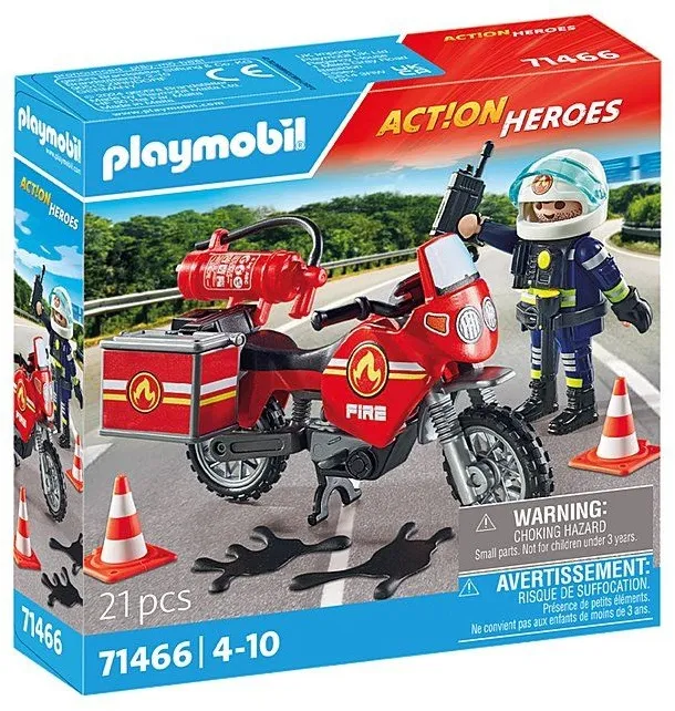 אופנוע אש Playmobil 71466