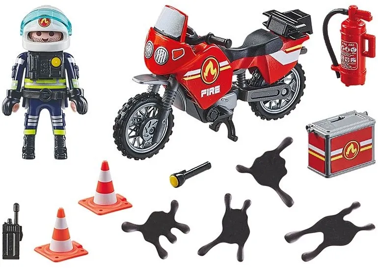 אופנוע אש Playmobil 71466