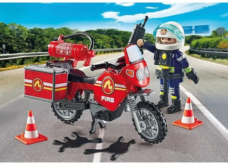 אופנוע אש Playmobil 71466