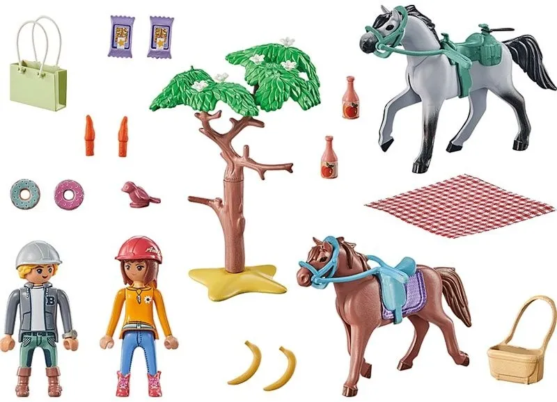 רכיבה על סוסים לחוף הים Playmobil 71470
