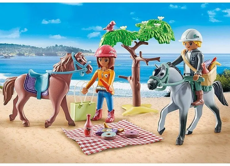 רכיבה על סוסים לחוף הים Playmobil 71470