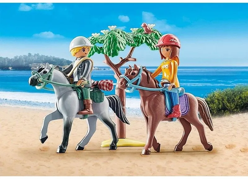 רכיבה על סוסים לחוף הים Playmobil 71470