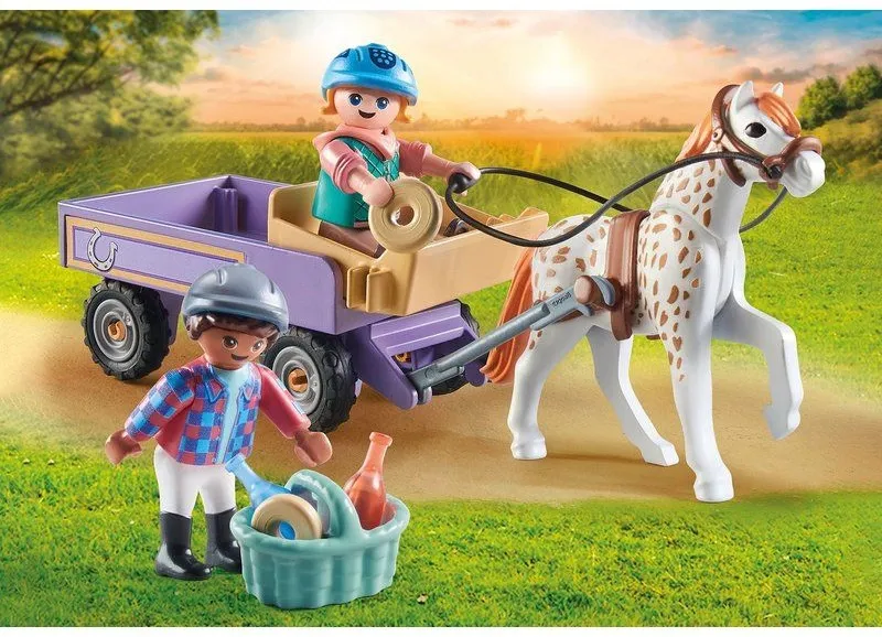 עגלת פוני Playmobil 71496