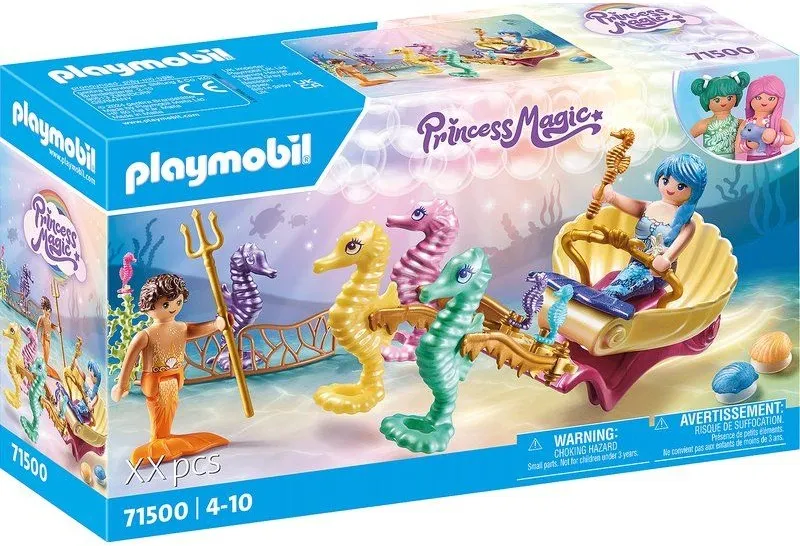 כרכרת סוסון ים בת ים Playmobil 71500