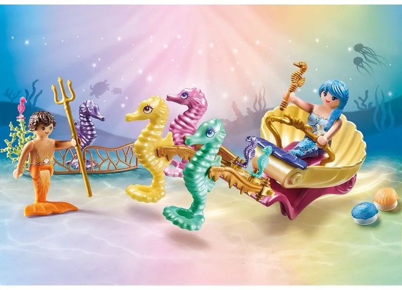 כרכרת סוסון ים בת ים Playmobil 71500