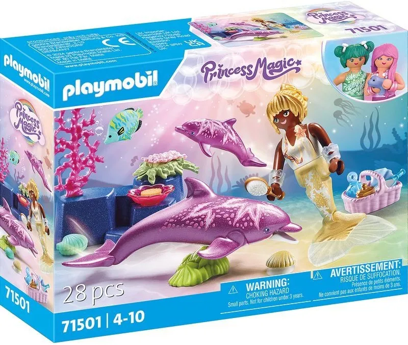 בת ים עם דולפינים Playmobil 71501