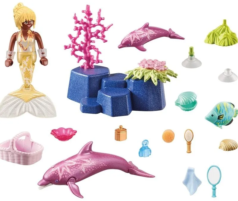 בת ים עם דולפינים Playmobil 71501