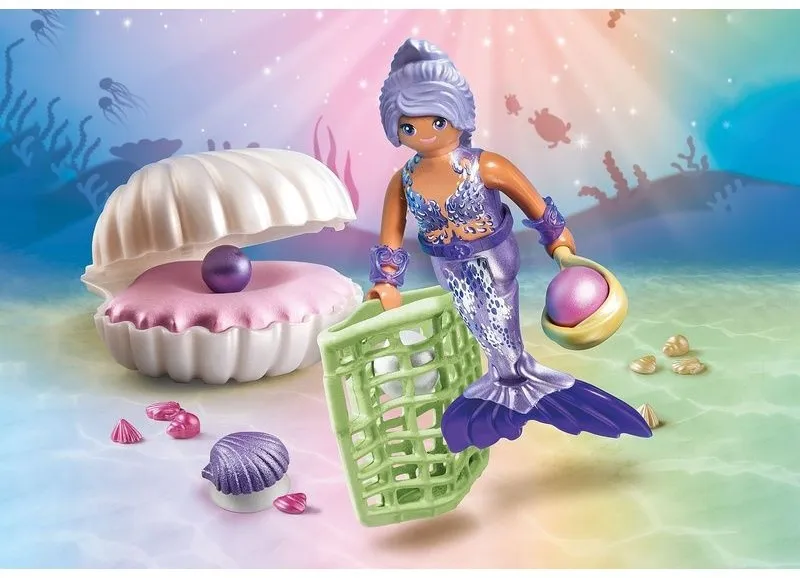 בת ים עם צדף פנינה Playmobil 71502