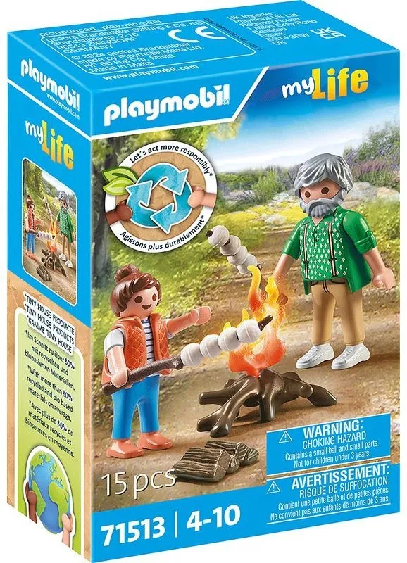 ילדים עם משפחת קיפודים Playmobil 71513
