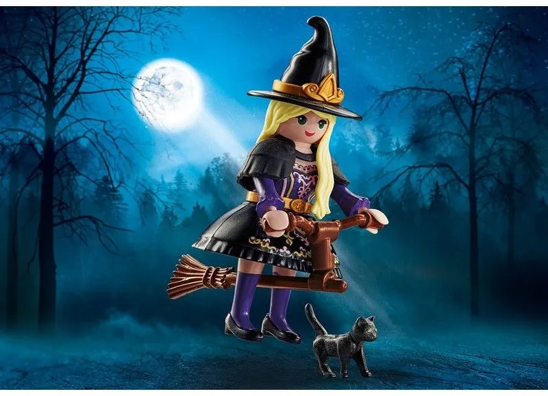 מכשפה עם חתול Playmobil 71584