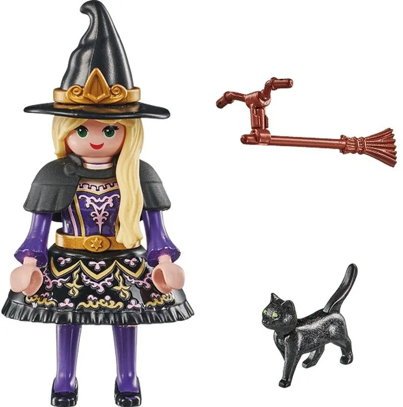 מכשפה עם חתול Playmobil 71584