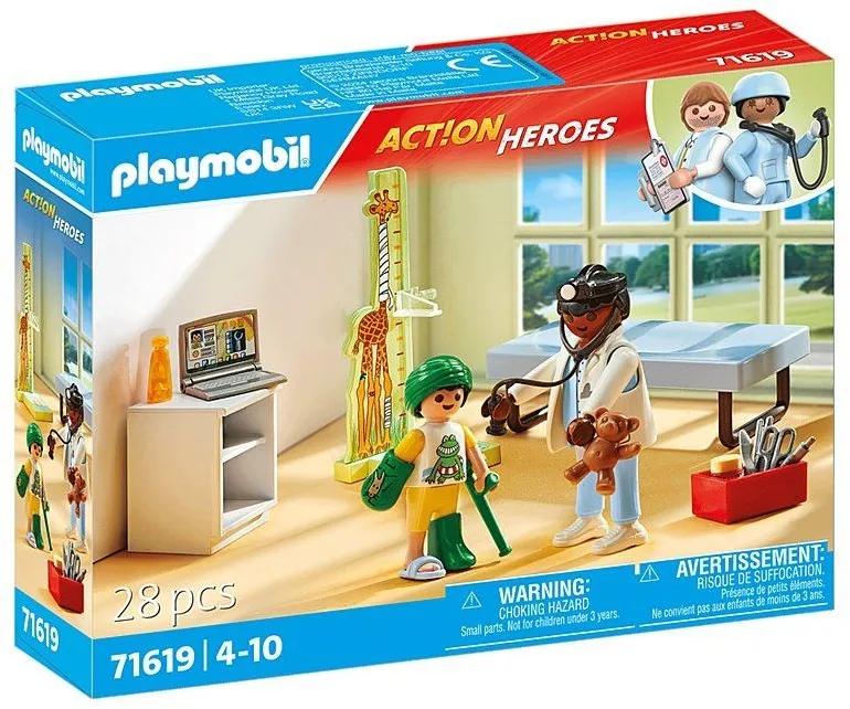 חדר טיפול MRI -בית חולים Playmobil 71619