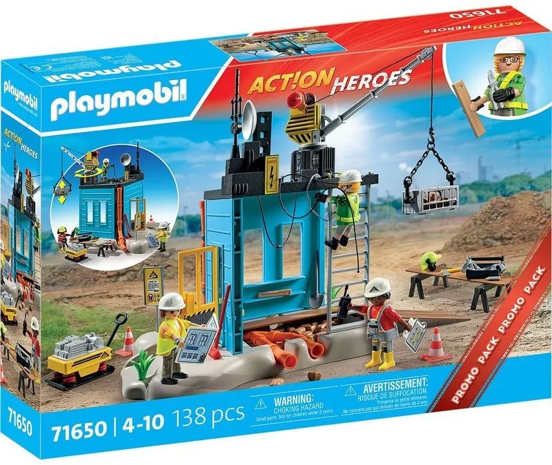 אתר בנייה Playmobil 71650