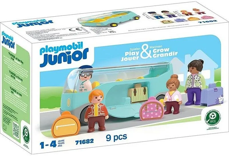 ג'וניור: אוטובוס הסעות לשדה התעופה Playmobil 71682