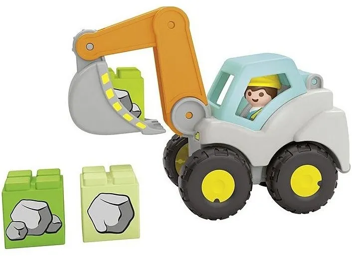 ג'וניור: מחפר חפירה Playmobil 71684