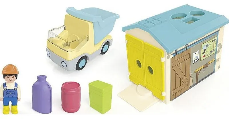 ג'וניור: משאית אשפה Playmobil 71686