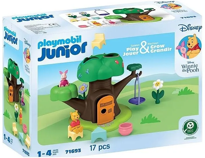 ג'וניור ודיסני: בית העץ של פו הדוב וחזרזיר Playmobil 71693