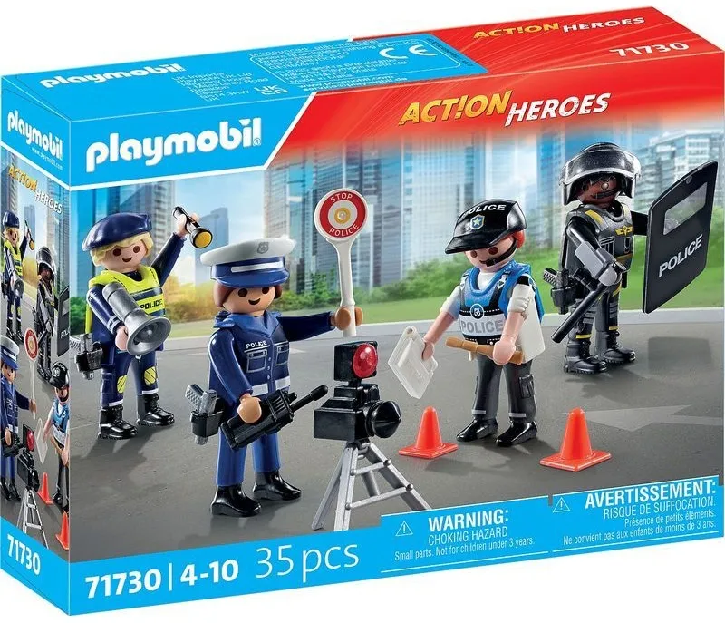 סט דמויות משטרה Playmobil 71730