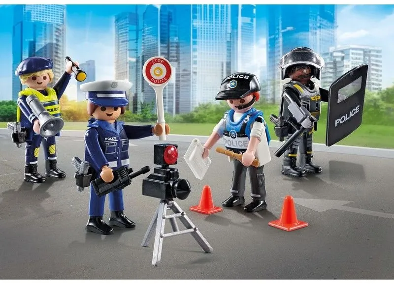סט דמויות משטרה Playmobil 71730