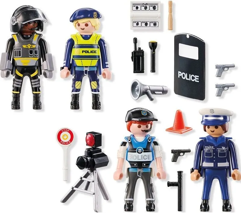 סט דמויות משטרה Playmobil 71730