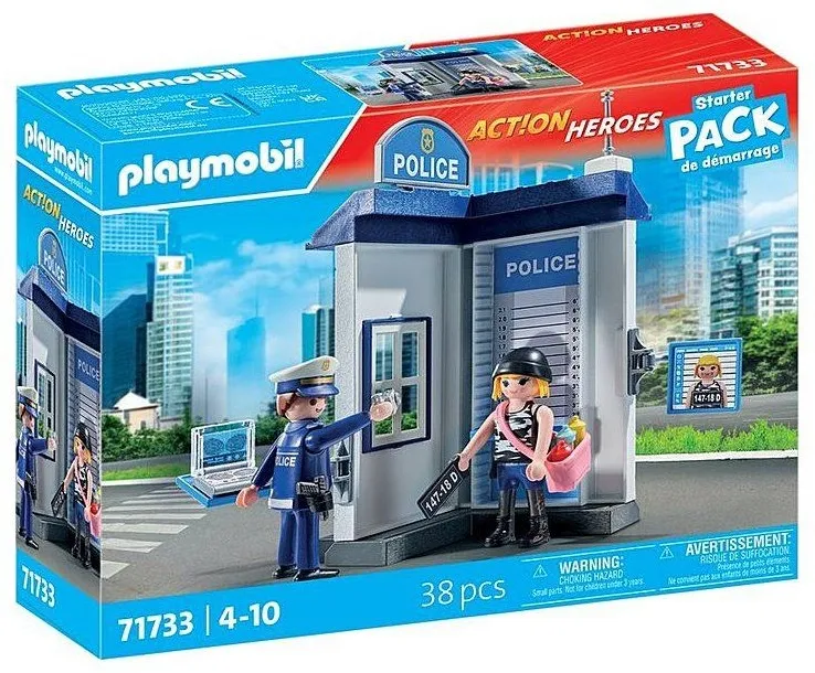 חבילת חדר משטרה Playmobil 71733