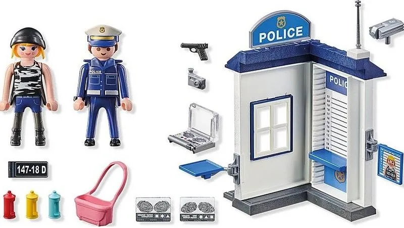 חבילת חדר משטרה Playmobil 71733