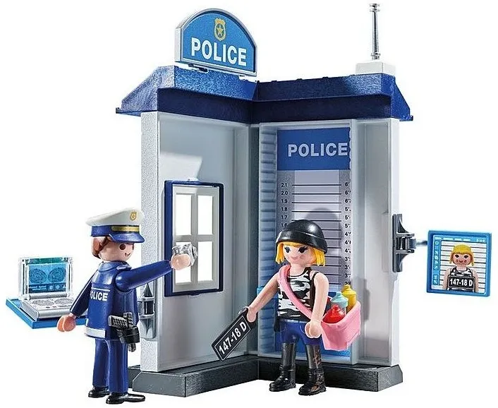 חבילת חדר משטרה Playmobil 71733