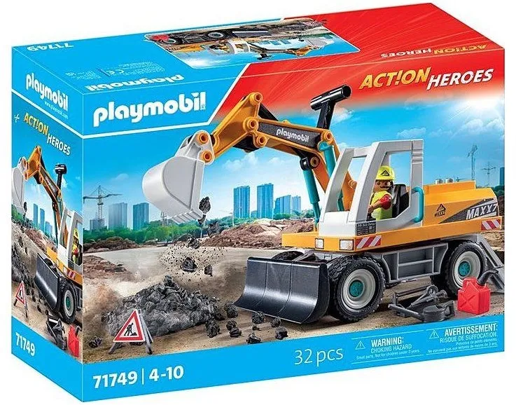 דחפור גדול Playmobil 71749