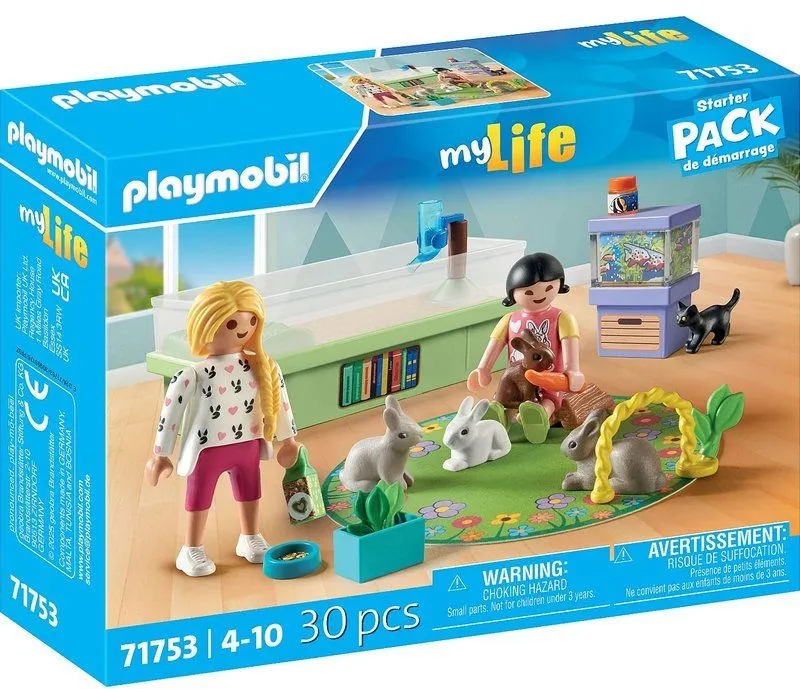חבילת התחלה משפחת ארנבים Playmobil 71753