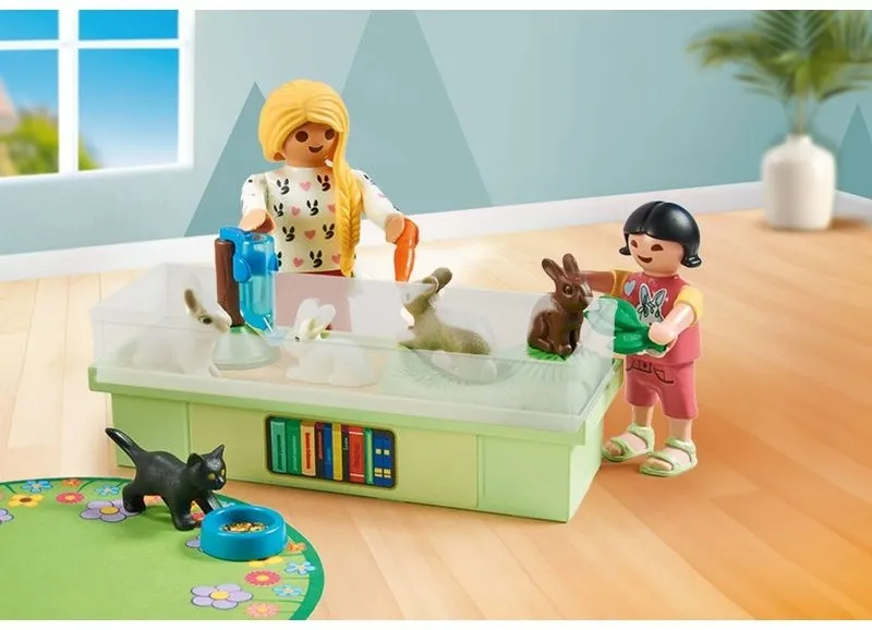 חבילת התחלה משפחת ארנבים Playmobil 71753