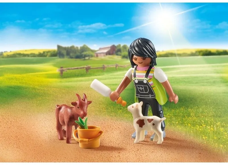 אישה עם עיזים Playmobil 71759