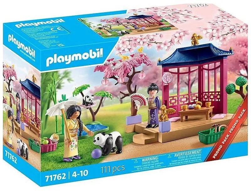 גן אסייתי עם פנדה Playmobil 71762
