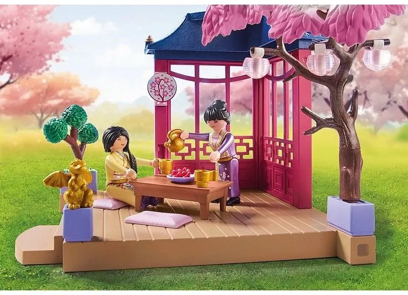 גן אסייתי עם פנדה Playmobil 71762