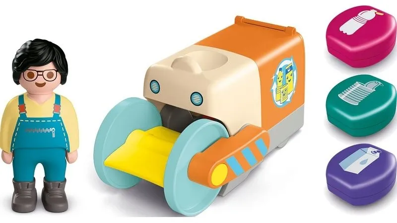 ג'וניור: רכב איסוף אשפה Playmobil 71774