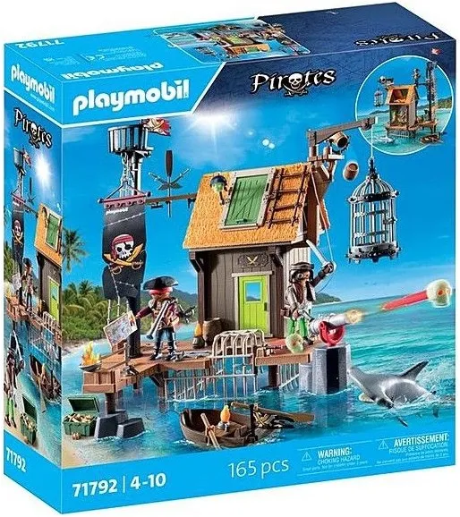 רפסודת פיראטים עם אוצר Playmobil 71792