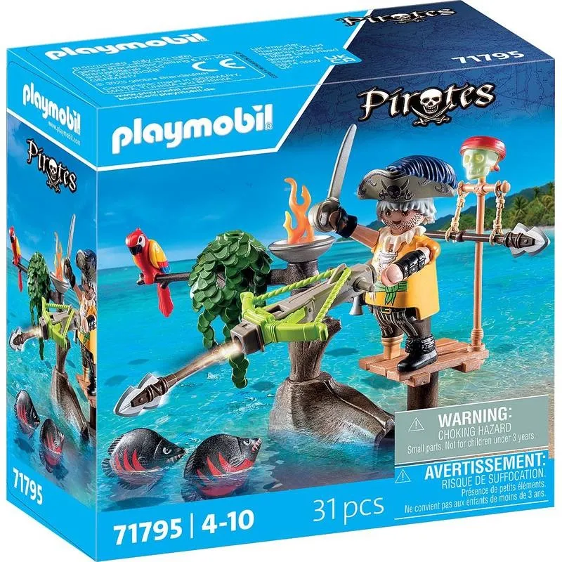 פיראט עם בליסטרה Playmobil 71795